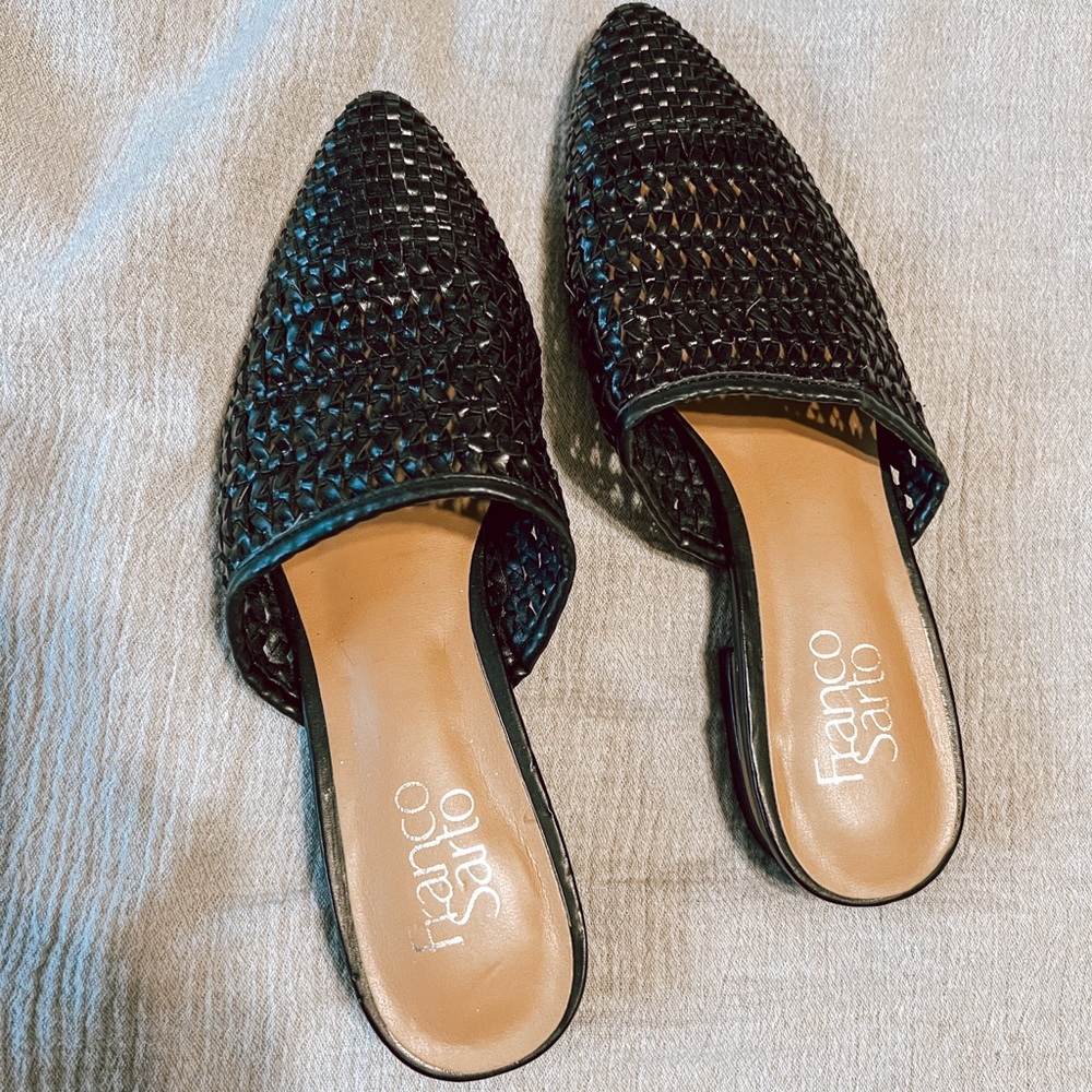 Franco Sarto mules never worn